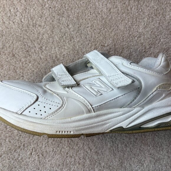 New Balance 927 Women's Walking Shoes Size 10.5 White Dual Strap WW927VW - Picture 7 of 10